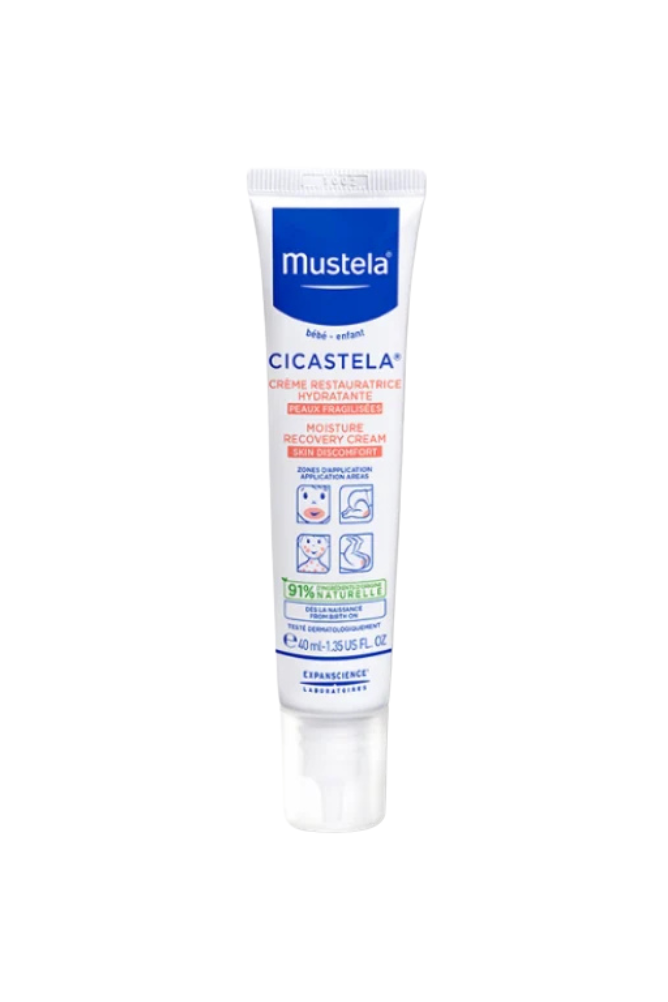 Mustela Cicastela Recovery Cream - 40ml