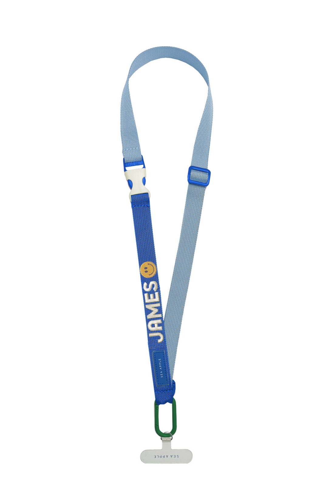 Personalisable Sky Blue Lanyard