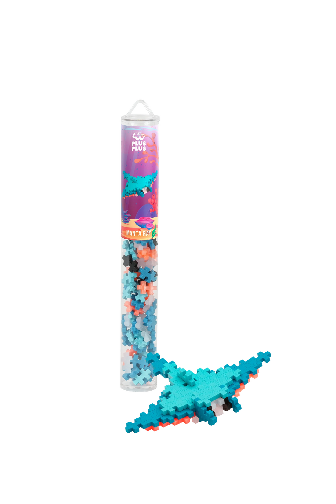 PLUS-PLUS Manta Ray - 100 pieces Tube