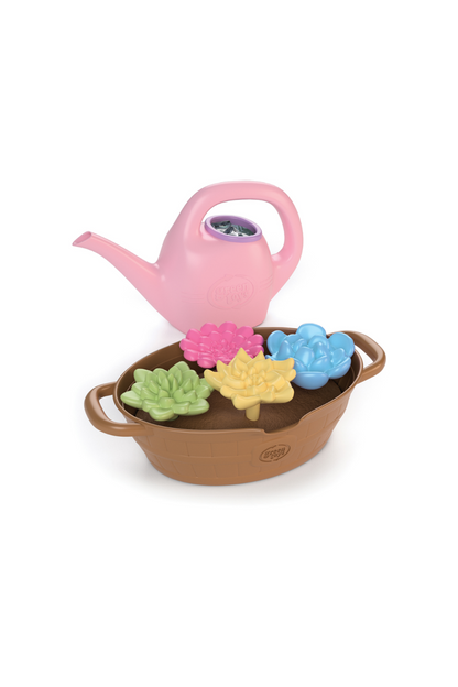 GREEN TOYS RAINBOW BLOOM COLOR CHANGING WATERING CAN ACTIVITY SET