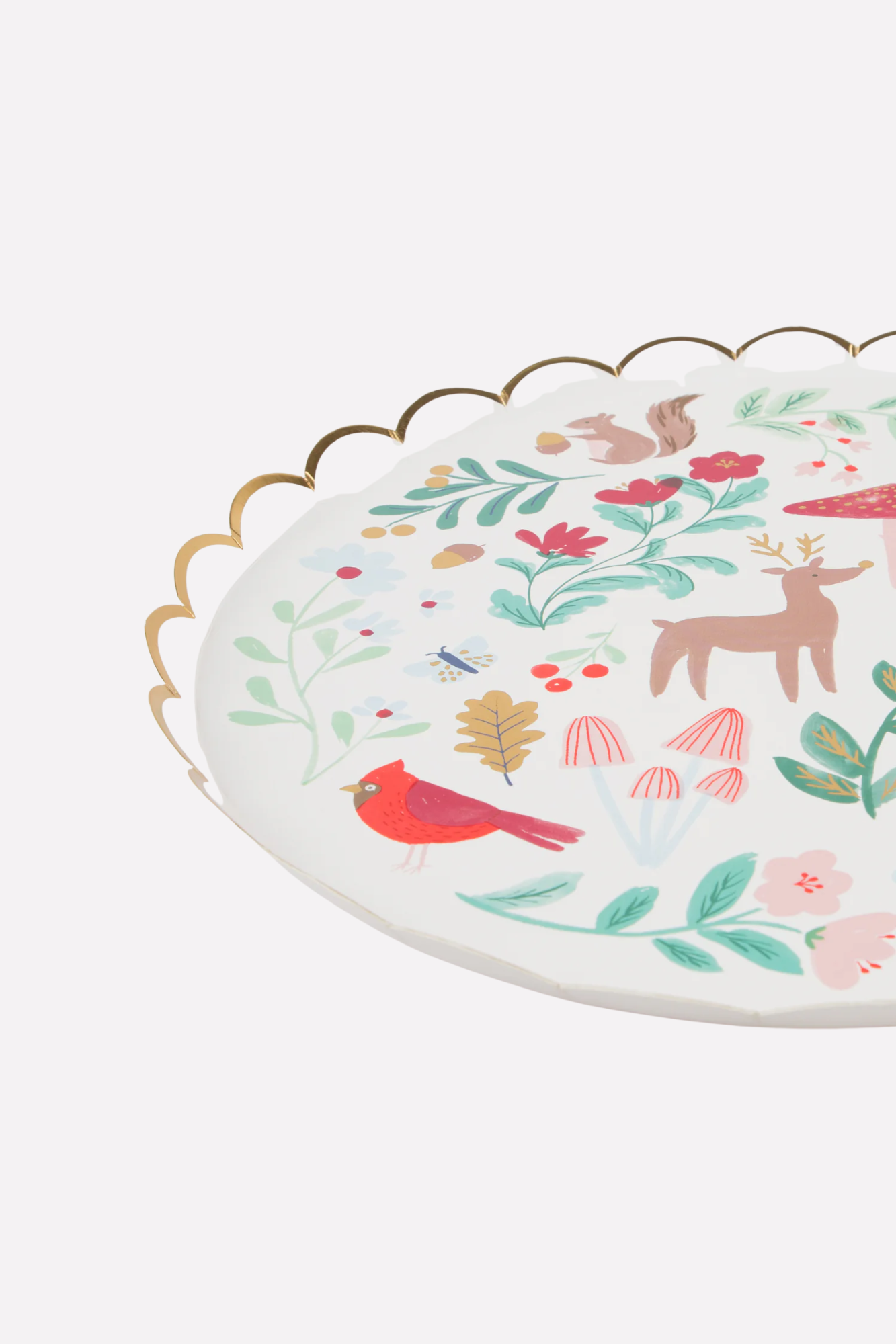 Winter Woodland Dinner Plates