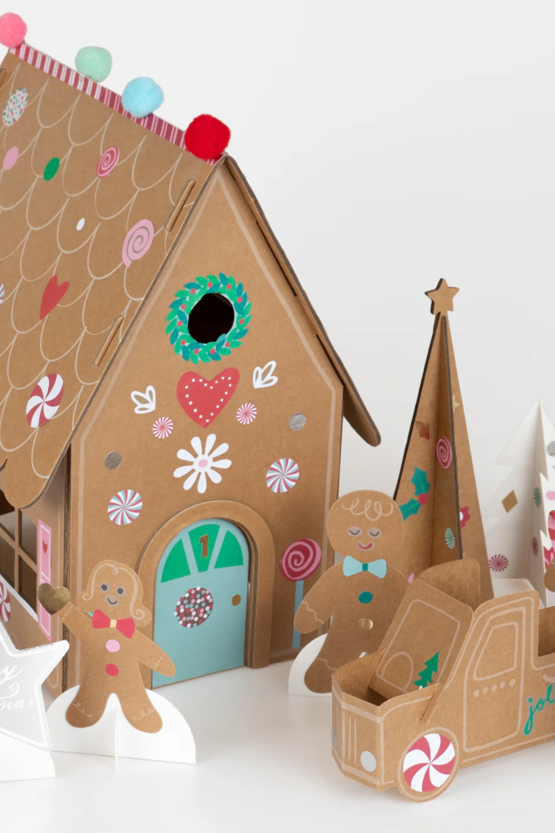 Gingerbread Sticker Advent Calendar