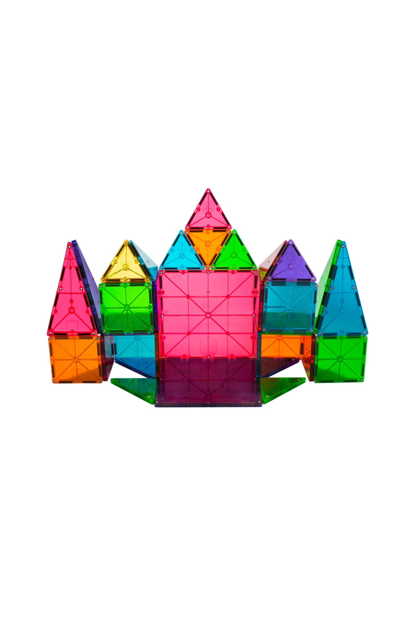MAGNA-TILES Clear Colors 32 pieces Set