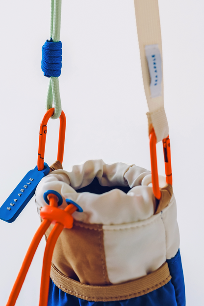Personalisable Cobalt Bottle Bag