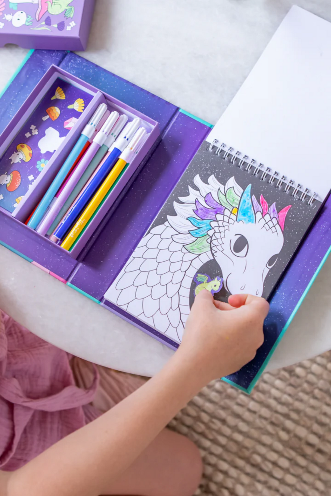 TIGER TRIBE COLOURING SET - MYSTICAL FOREST
