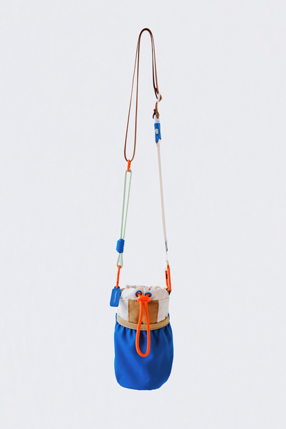 Personalisable Cobalt Bottle Bag