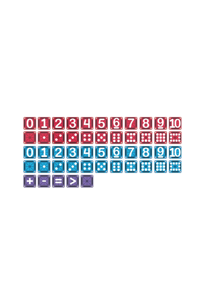 MAGNA-TILES Learn Numbers - 56 pieces set