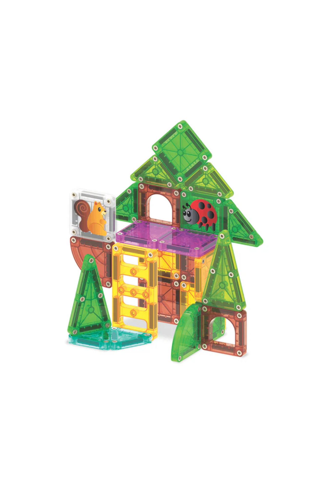 MAGNA-TILES microMAGS Travel Treehouse