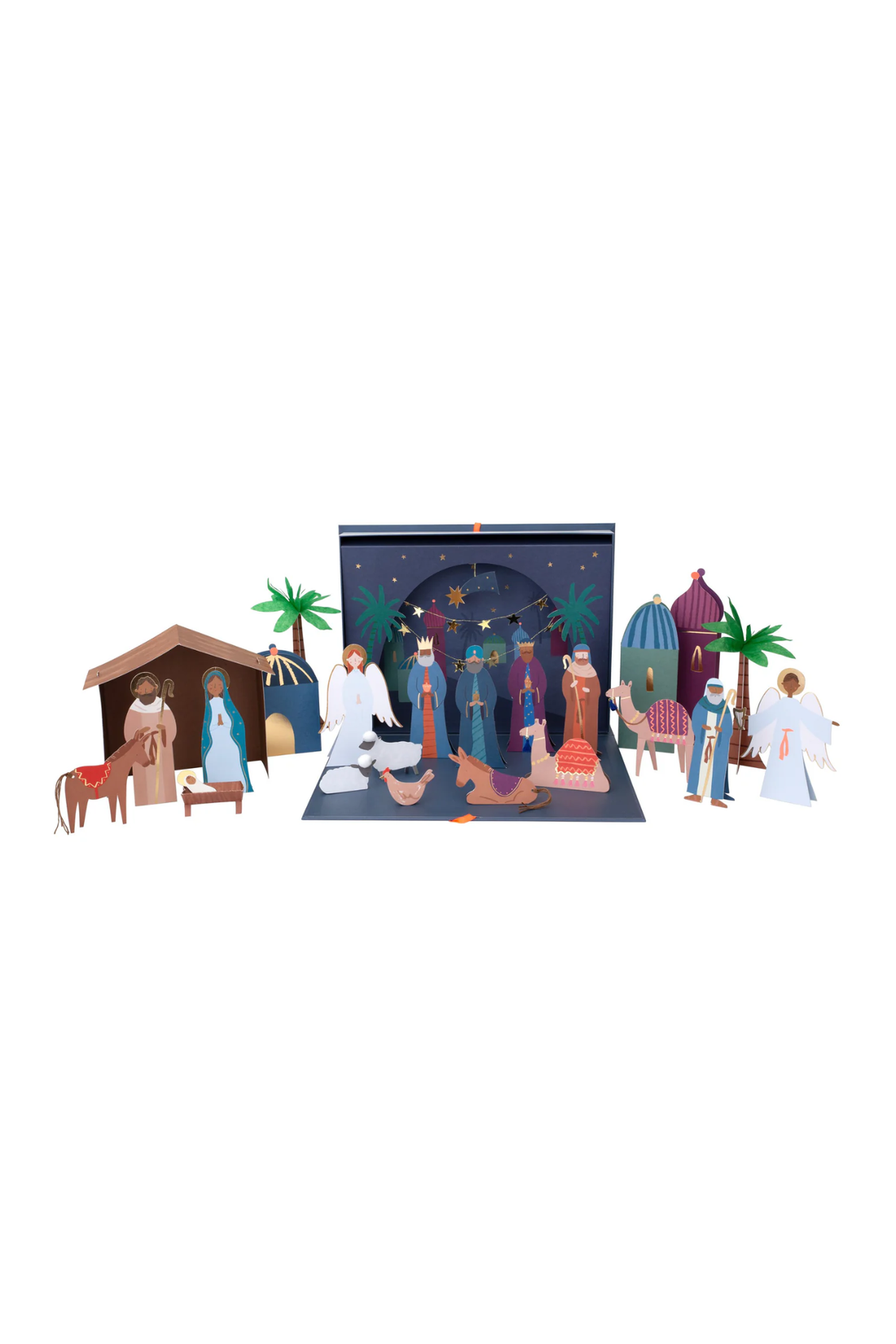 Nativity Paper Craft Advent Calendar