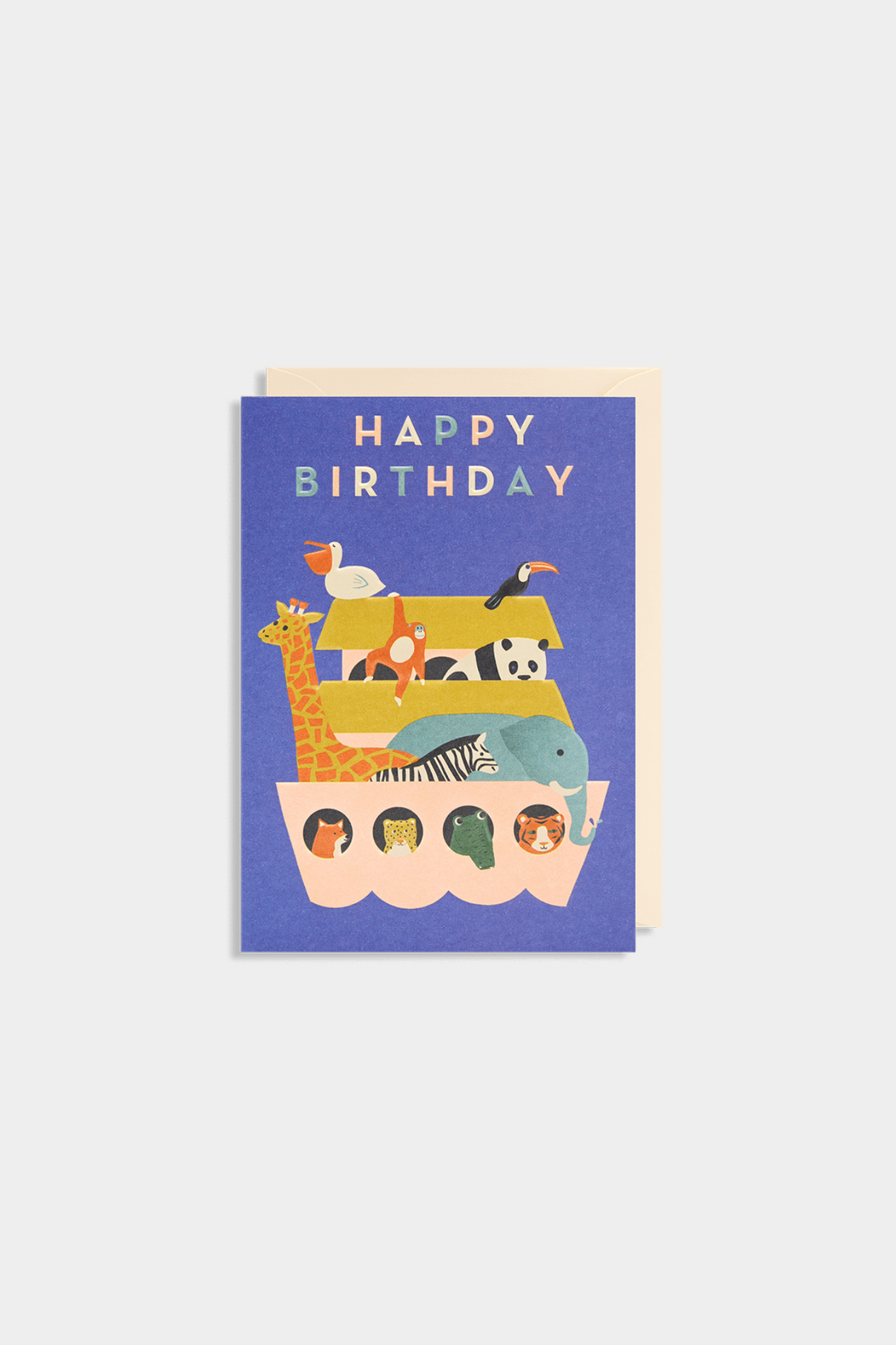 Happy Birthday Arc Greeting Card