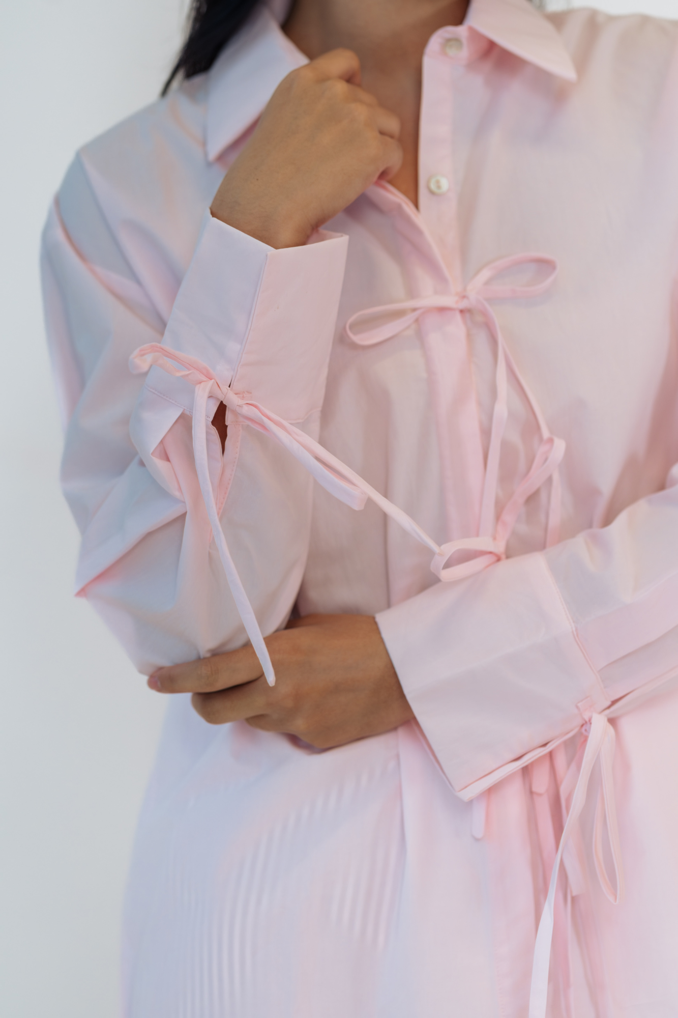 Pink Opal Oversized Shirt