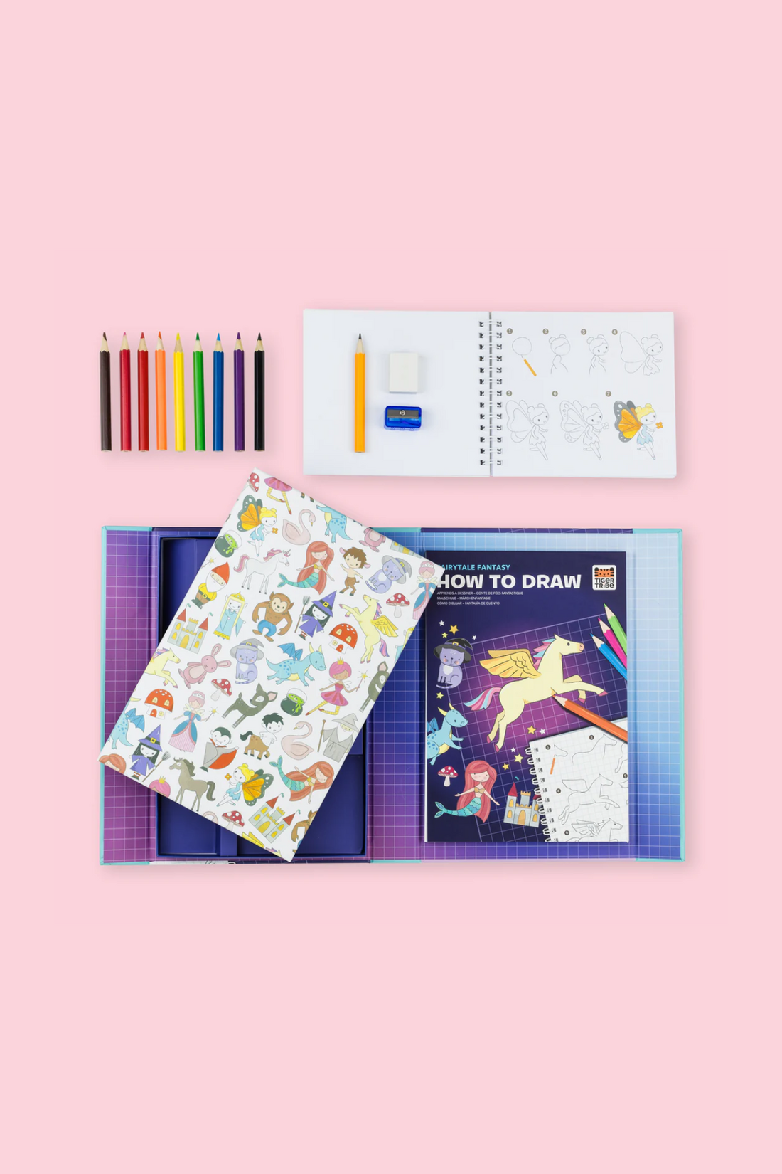 TIGER TRIBE HOW TO DRAW - FAIRYTALE FANTASY