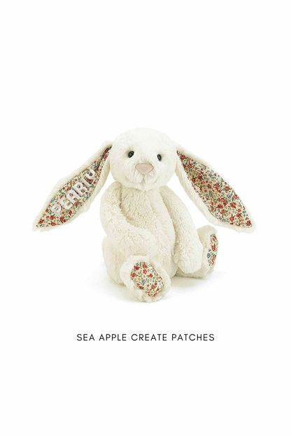 Personalisable Jellycat Blossom Cream Bunny Medium