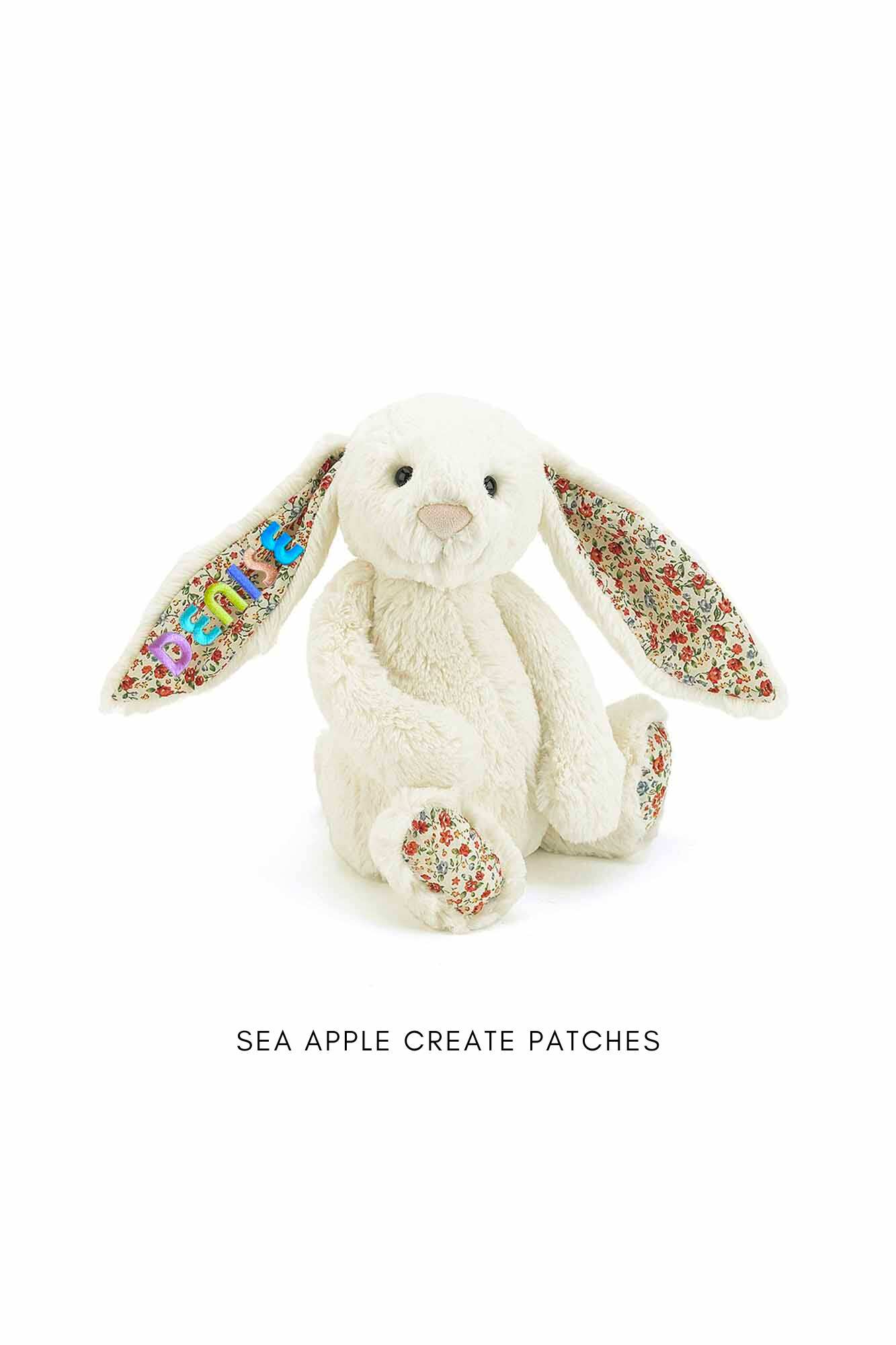 Personalisable Jellycat Blossom Cream Bunny Medium