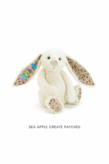 Personalisable Jellycat Blossom Cream Bunny Medium