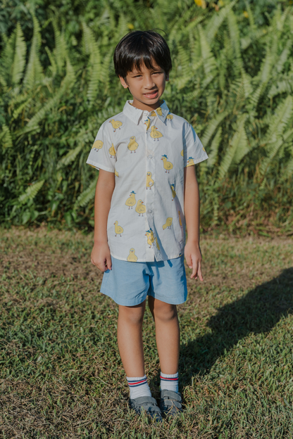 Chicks Cream Collared Shirt