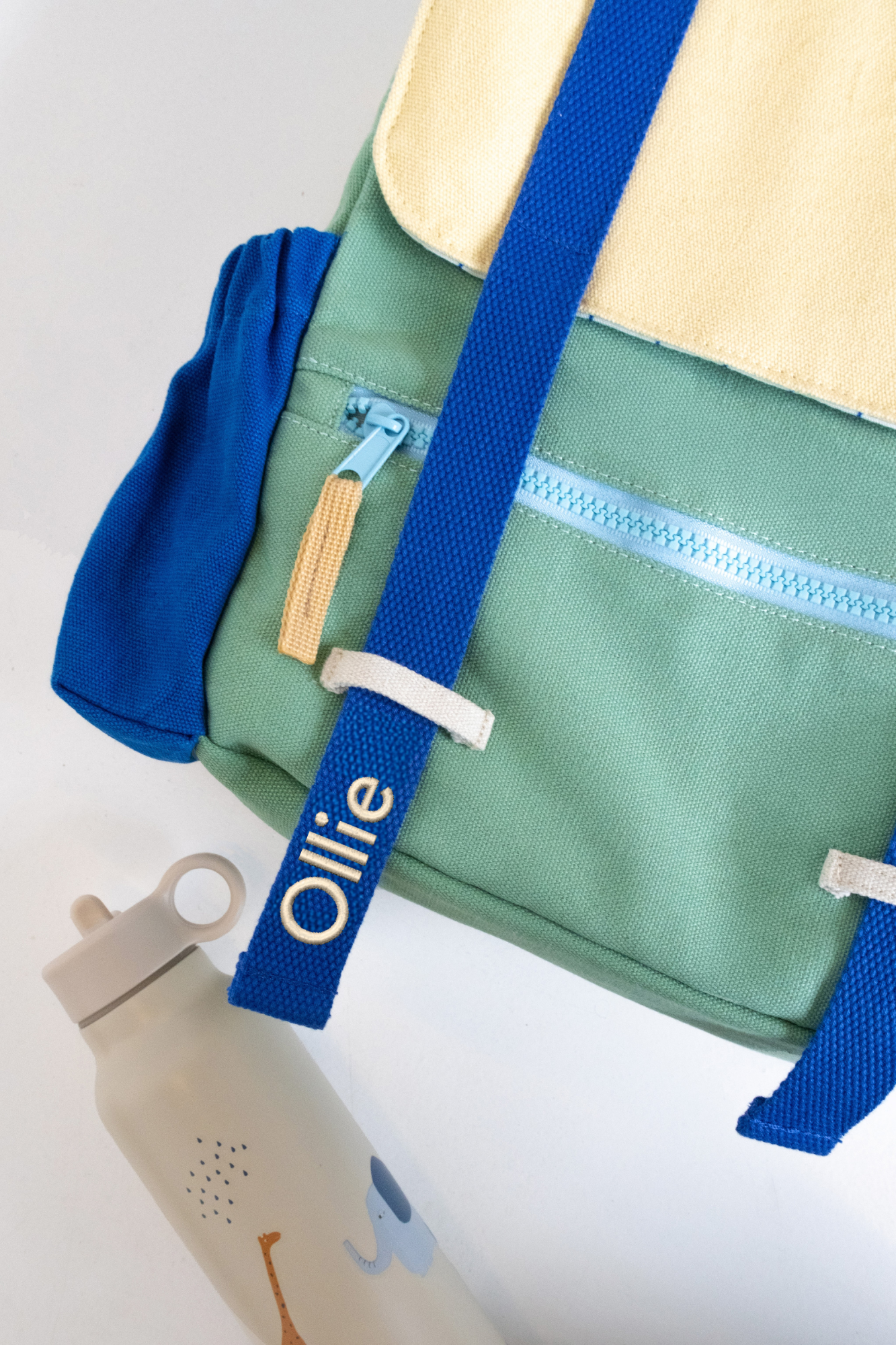 Personalisable 365 Backpack Blue Colour Block