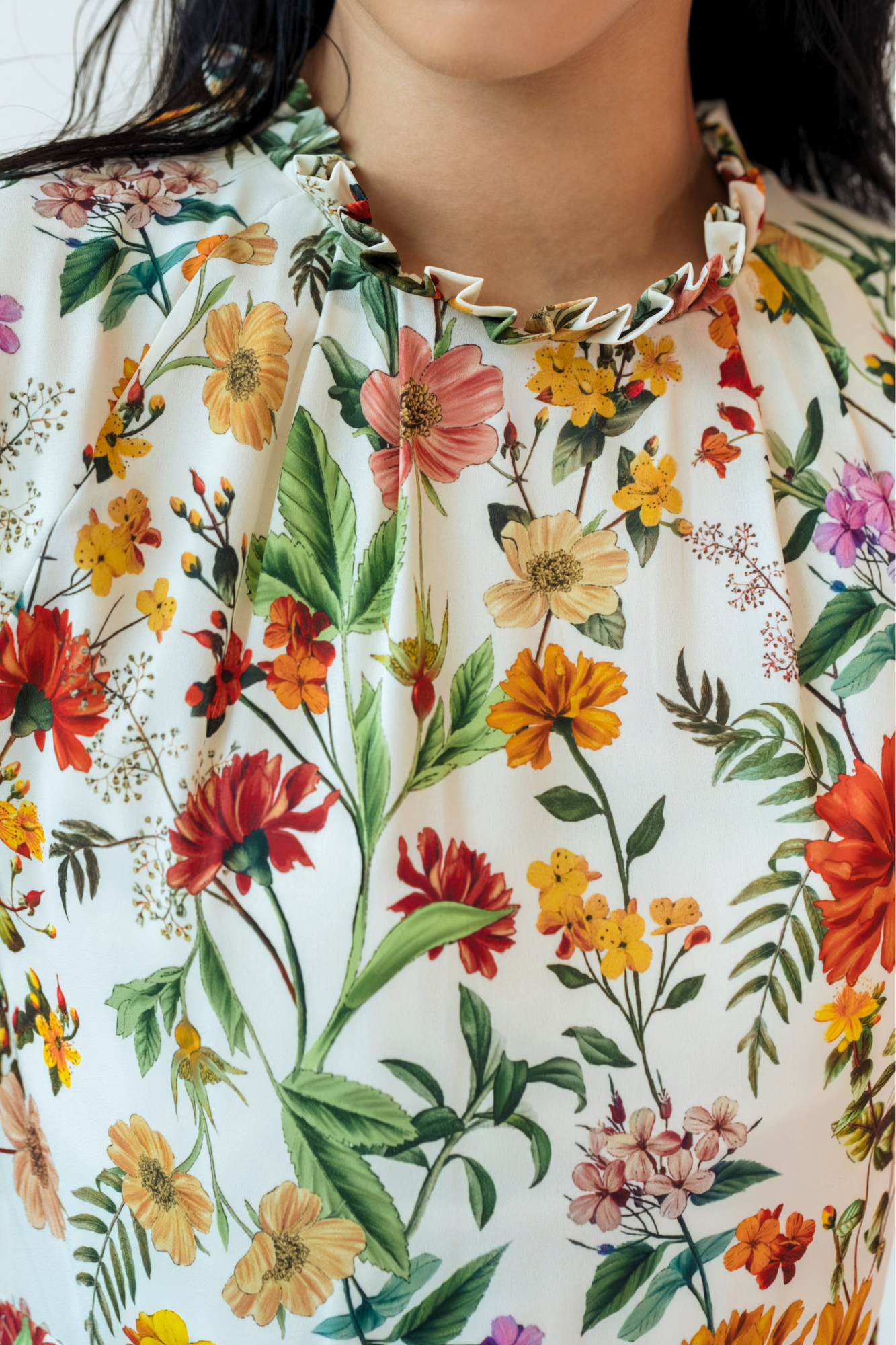 Ochre Glow Tiered Maxi Dress