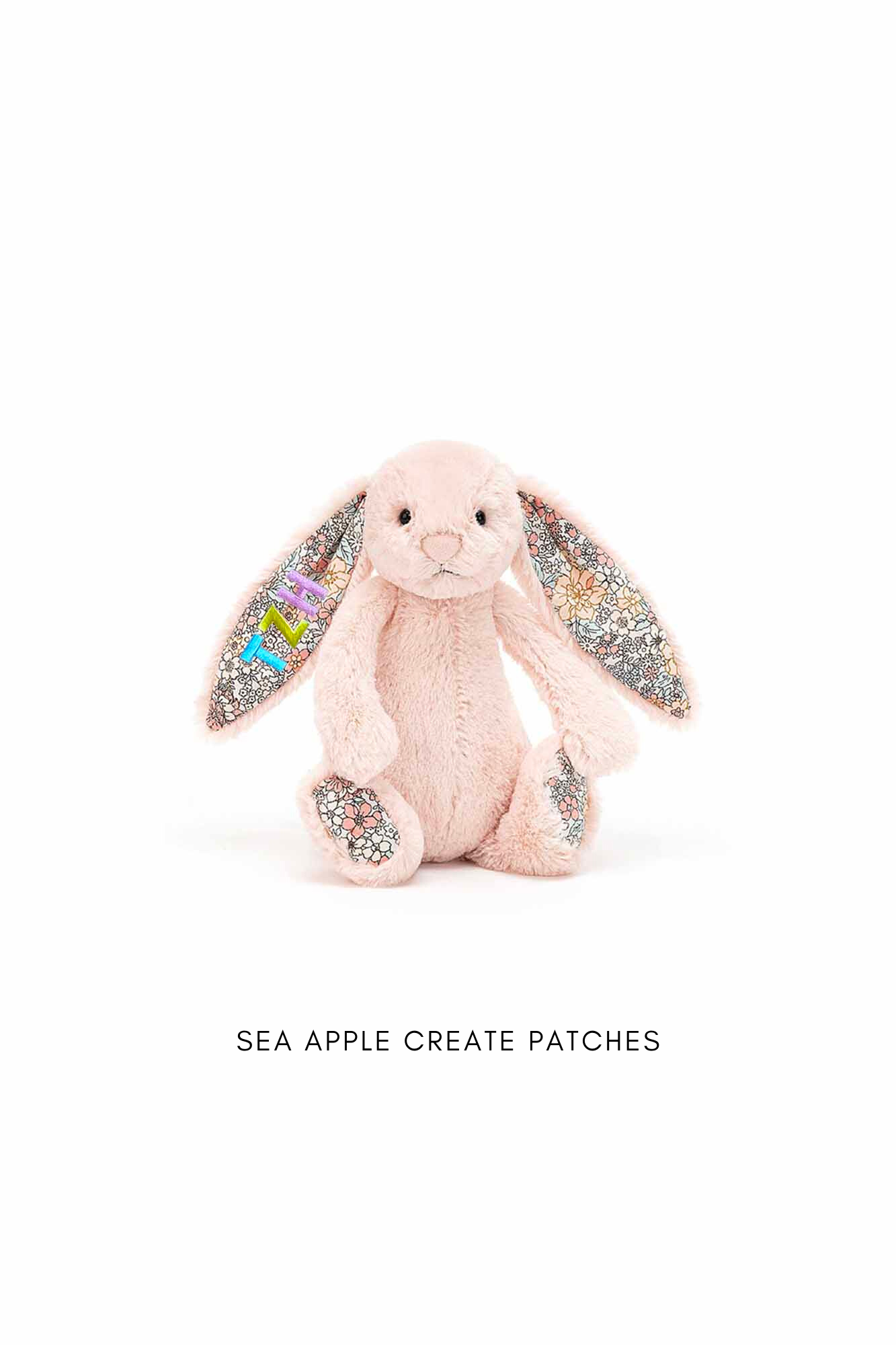 Personalisable Jellycat Blossom Bunny Blush Small