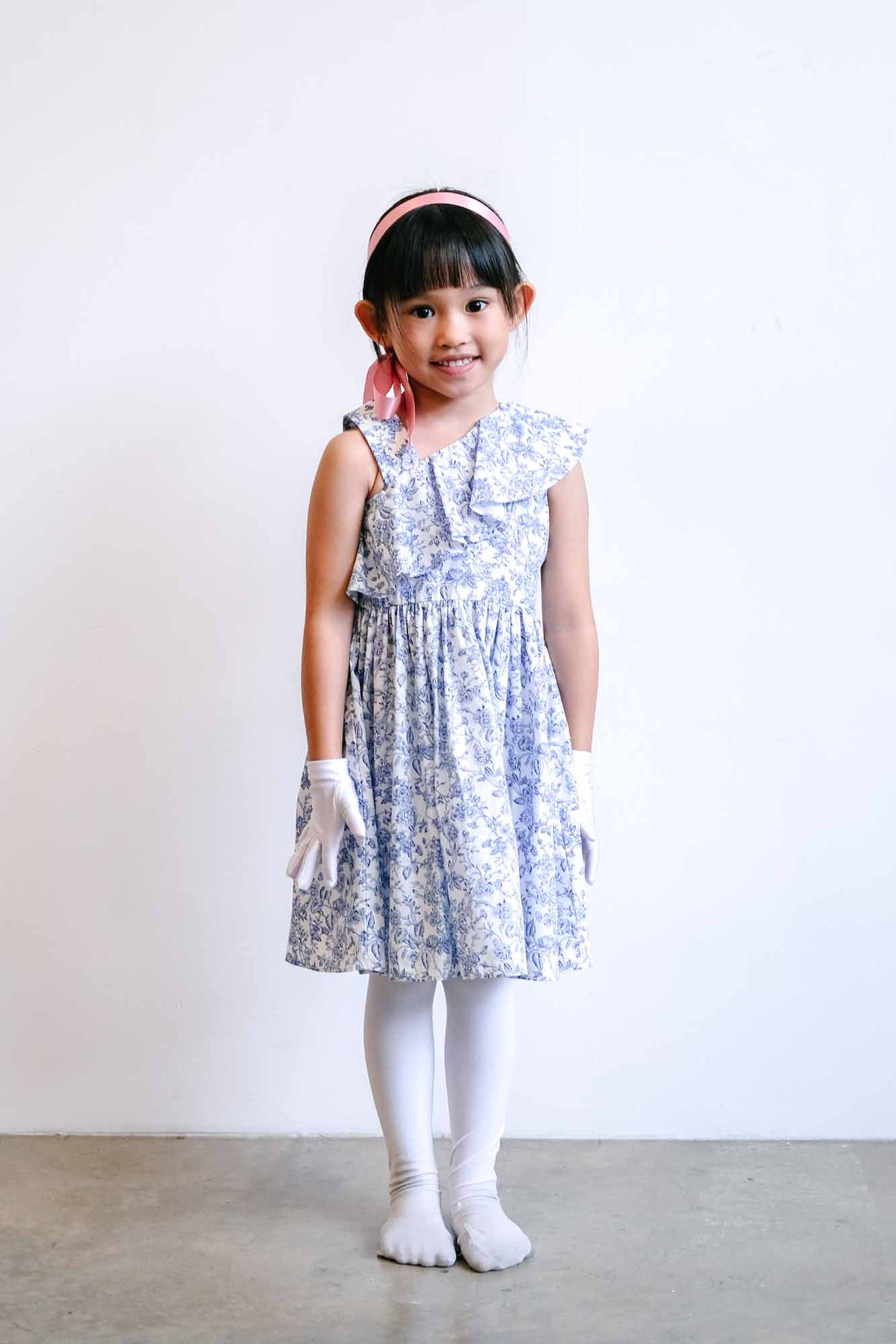 Blue Porcelain Juno Dress