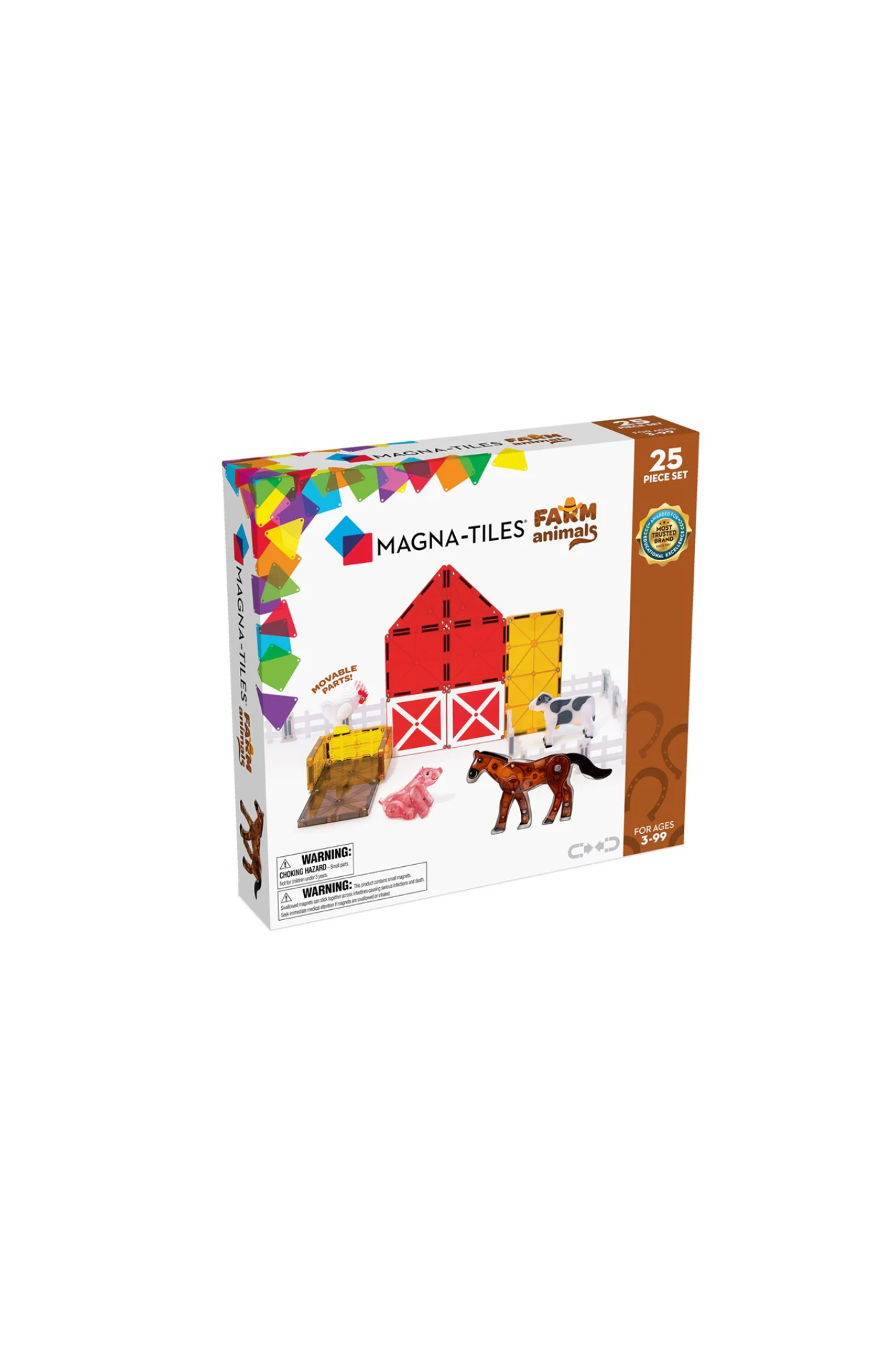 MAGNA-TILES Farm Animals 25 pieces Set