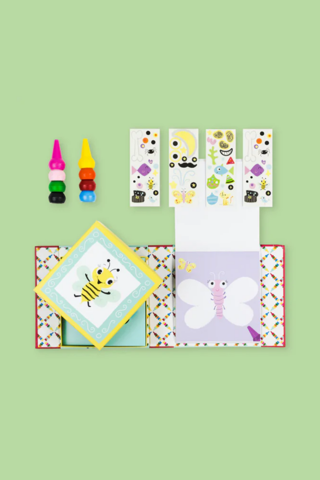 TIGER TRIBE OOD DOO CRAYON SET - ANIMAL