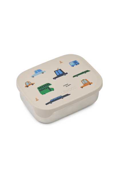 Liewood Arthur Lunch Box Cars/Sandy