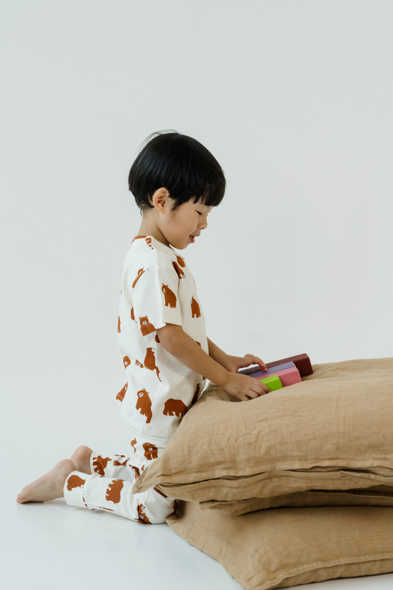 Brown Bear Pyjamas Top &amp; Pants Set