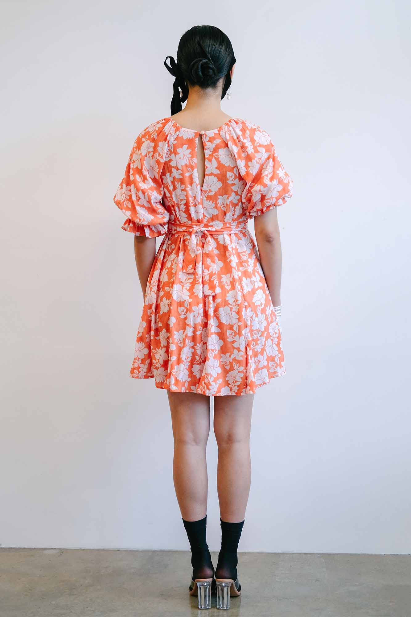 Persimmon Spring Relaxed Mini Dress
