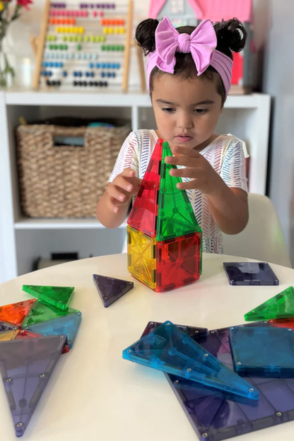 MAGNA-TILES Clear Colors 32 pieces Set