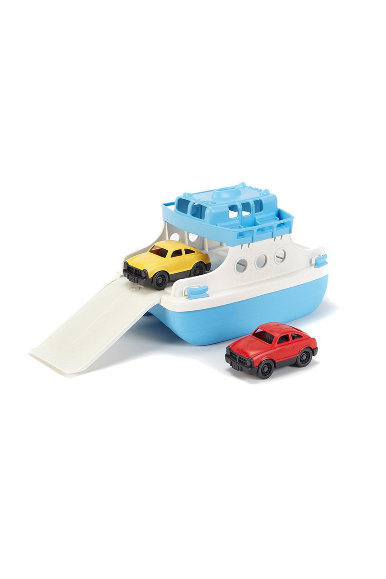 GREEN TOYS FERRY BOAT WITH FASTBACKS