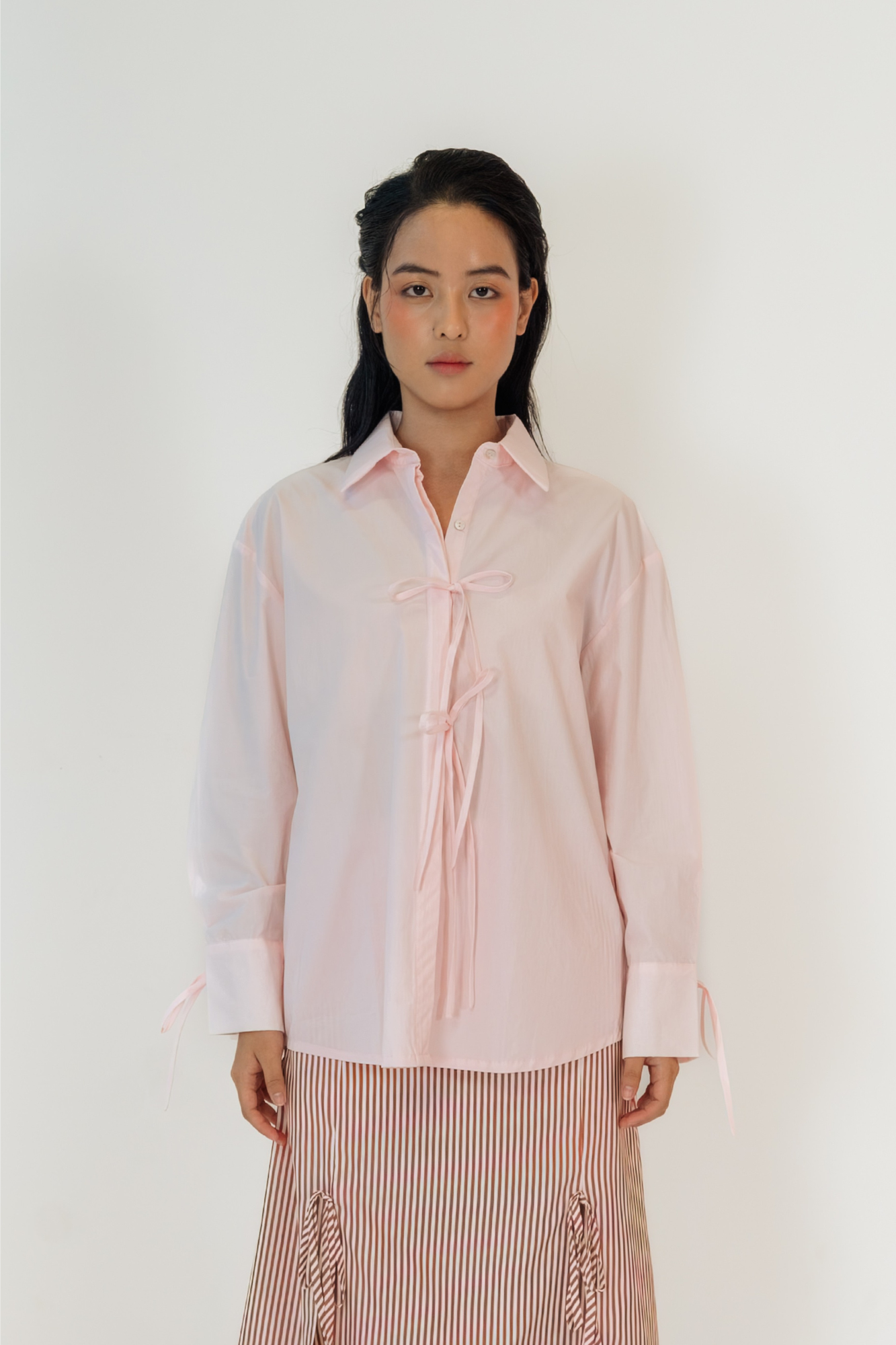 Pink Opal Oversized Shirt