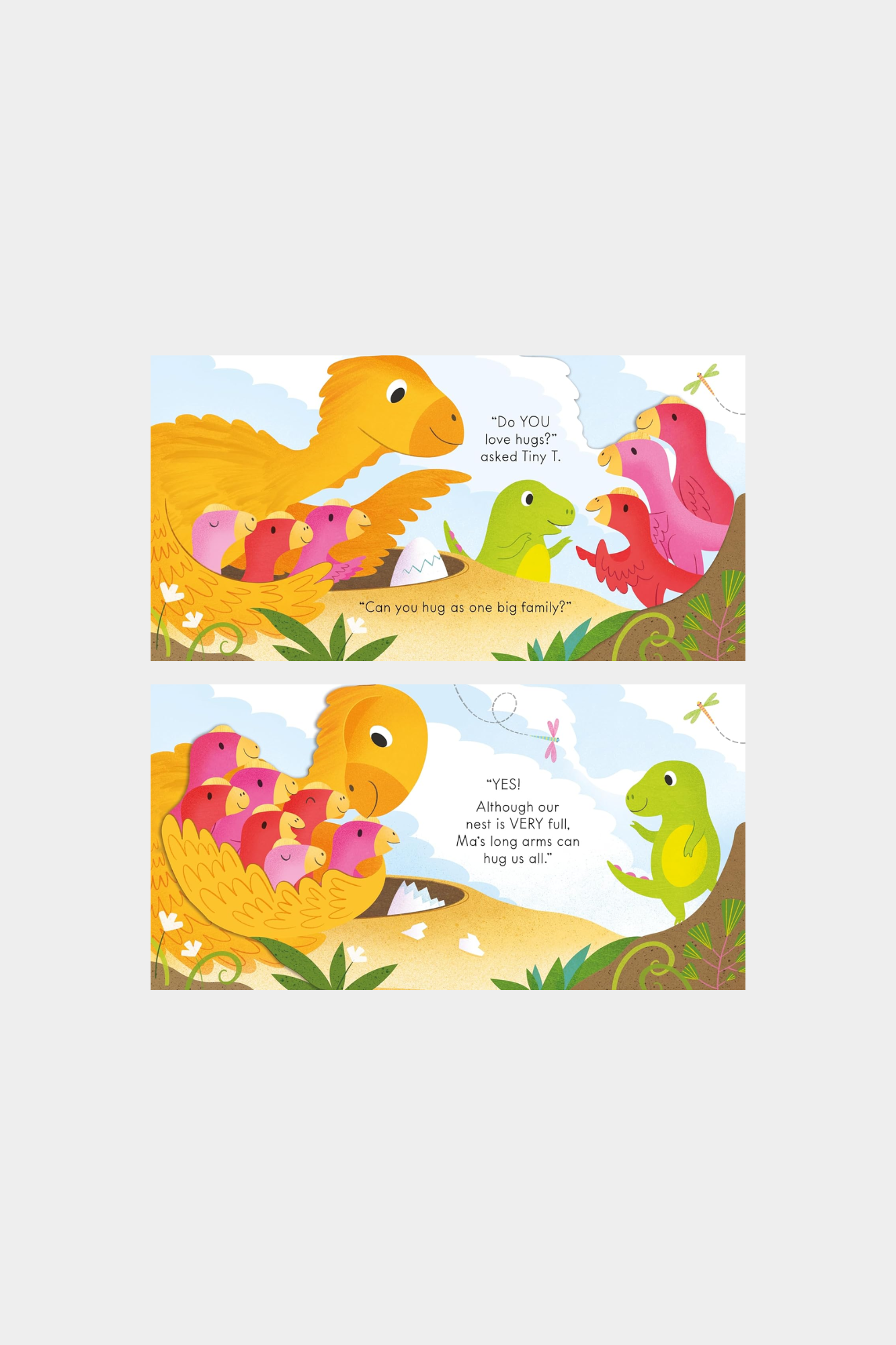 Dinosaurs Love Hugs