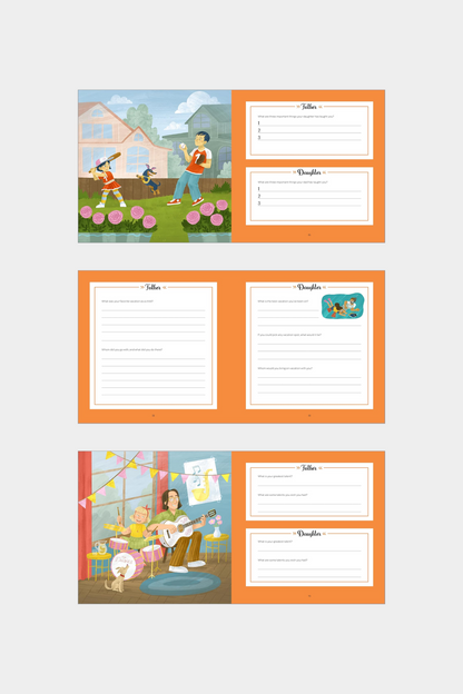 All About Dad &amp; Me: A Journal For Fathers and Daughters