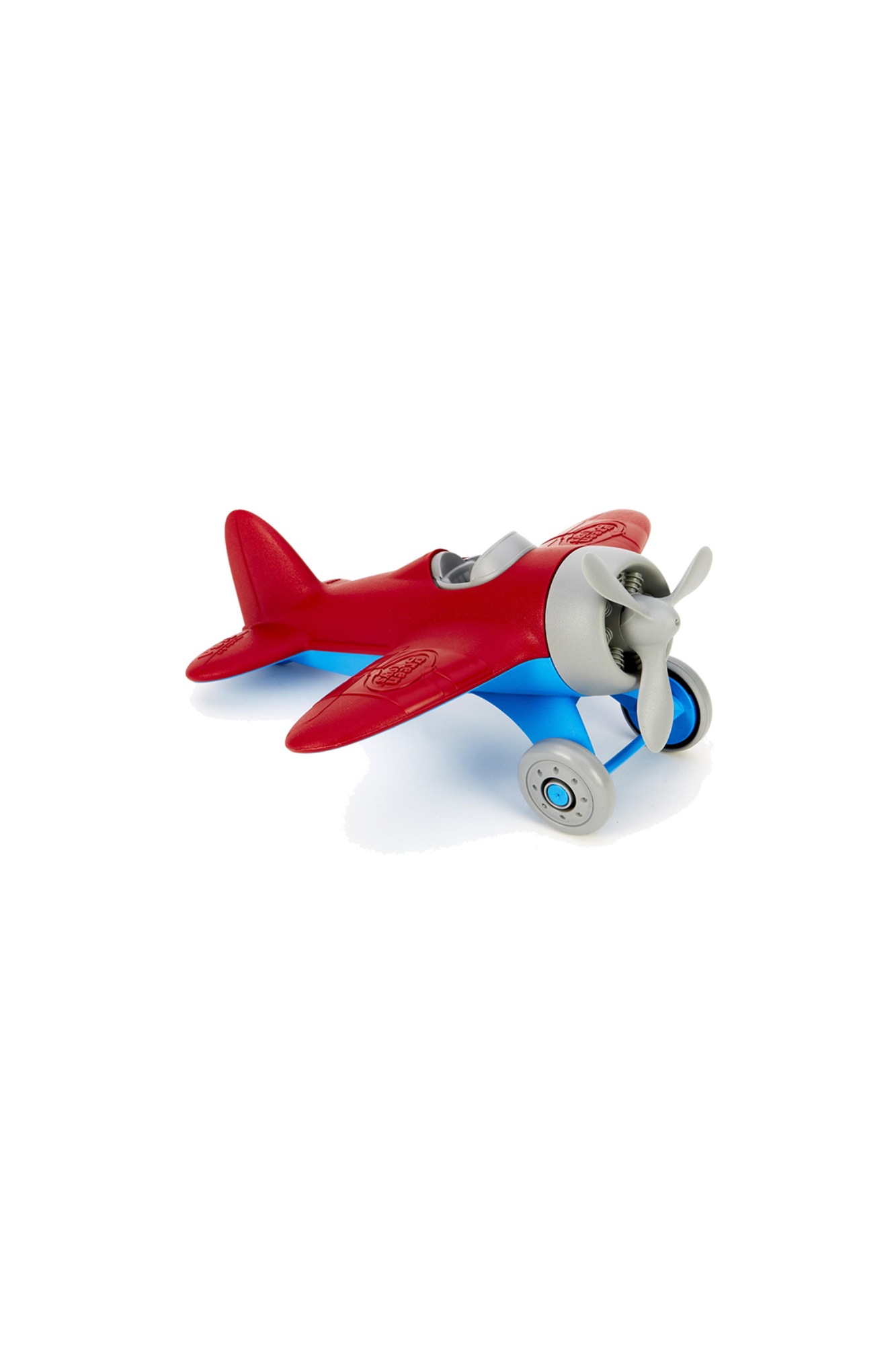 GREEN TOYS AIRPLANE RED