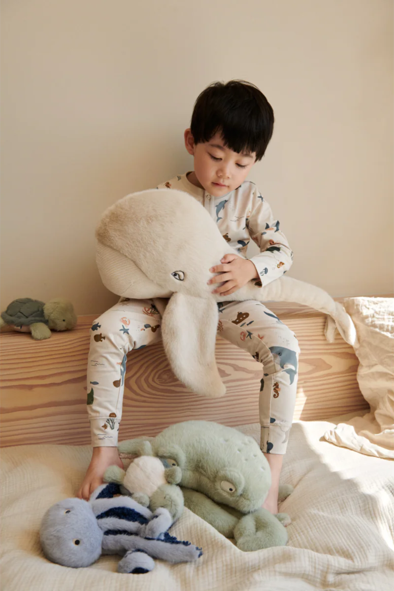 Liewood Binnie Octopus Teddy Pale Tuscany