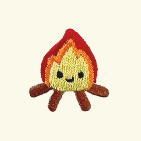 NOT FOR SALE ⚠️ Small Patch - Campfire