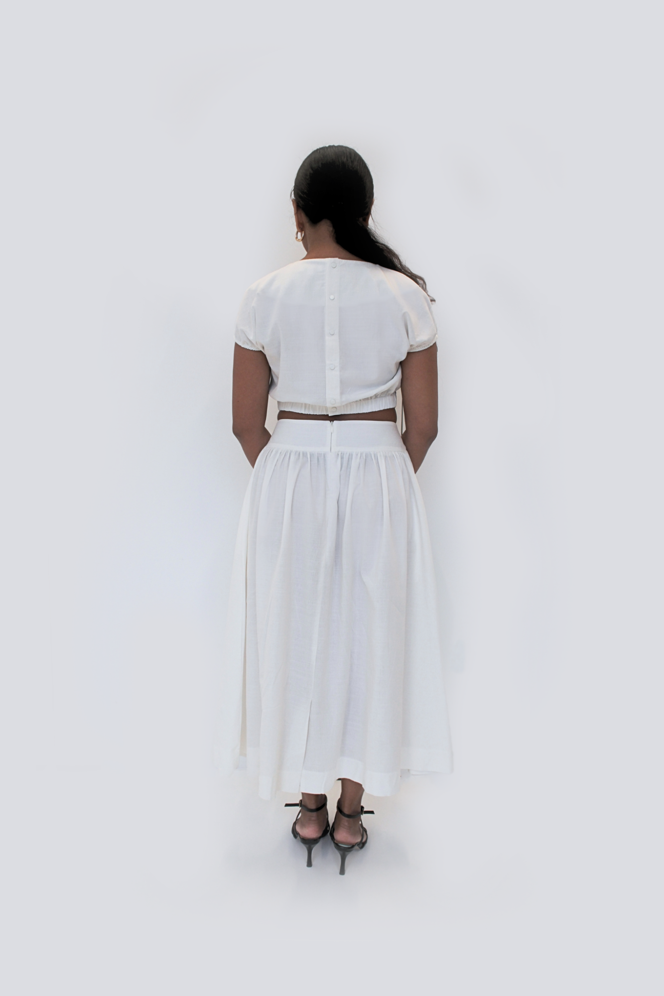 Pearl Cutout Dress