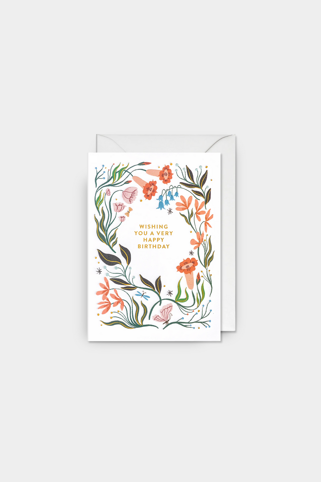 Wishing You A Very Happy Birthday Greeting Card