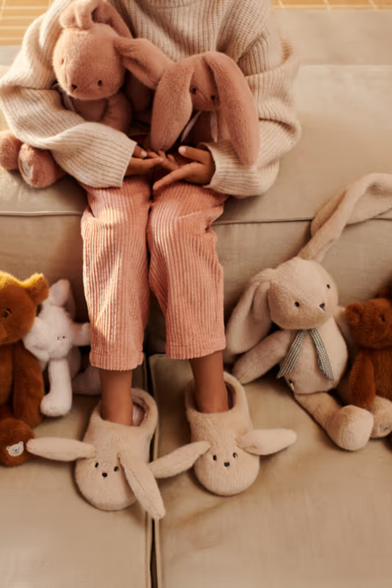 Personalisable Liewood Berto Rabbit Teddy Pale Tuscany