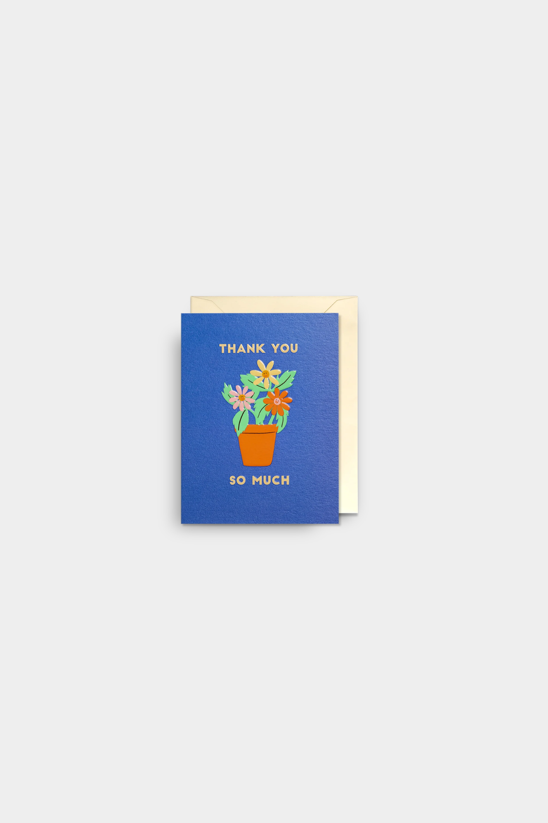 Potted Plant Thank You So Much Mini Card