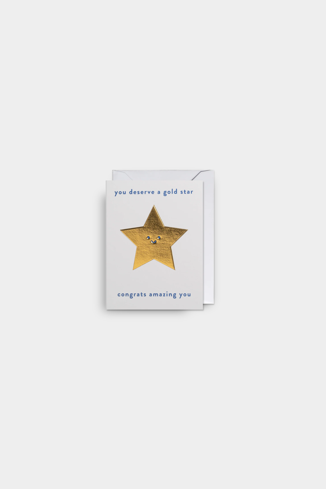 You Deserve a Gold Star, Congrats Amazing You Mini Card
