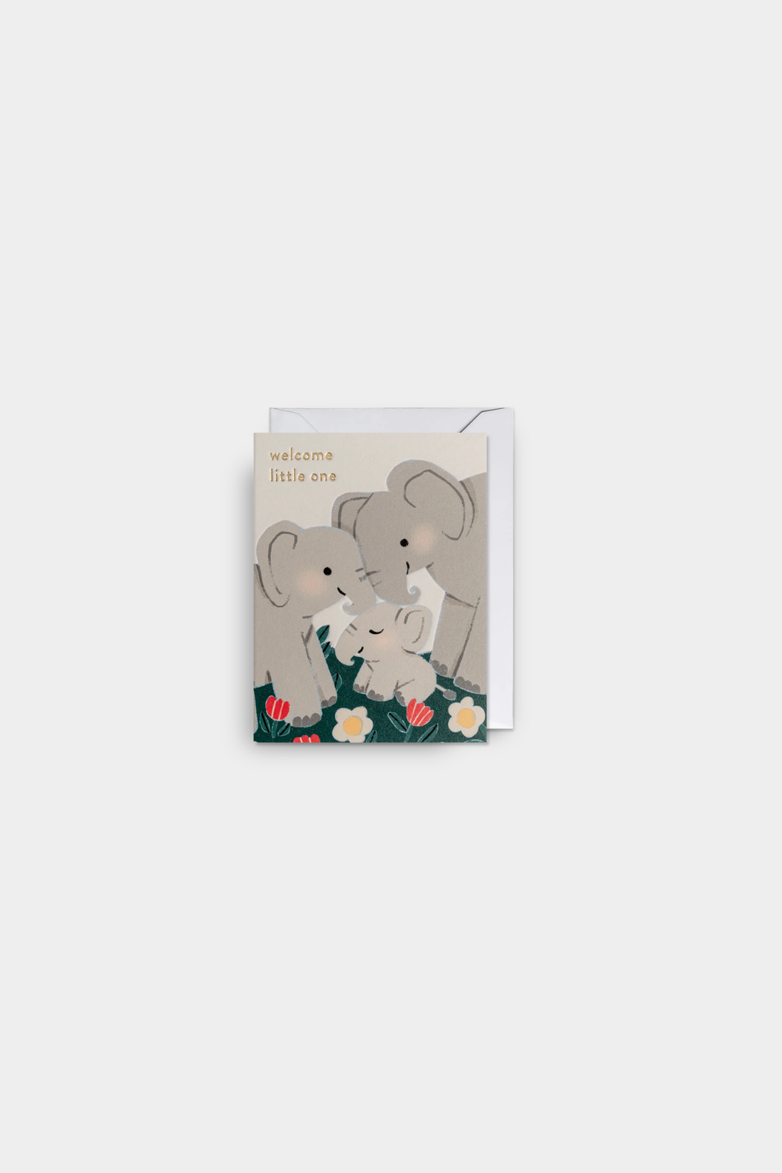 Welcome Little One New Baby Mini Card