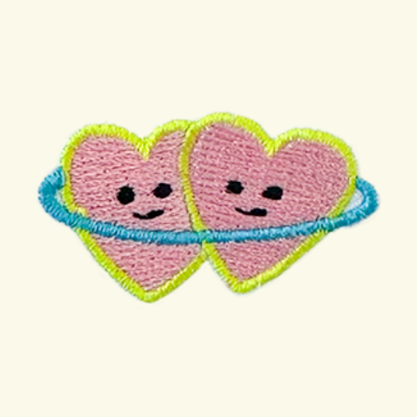 NOT FOR SALE ⚠️ Small Patch - Double Heart