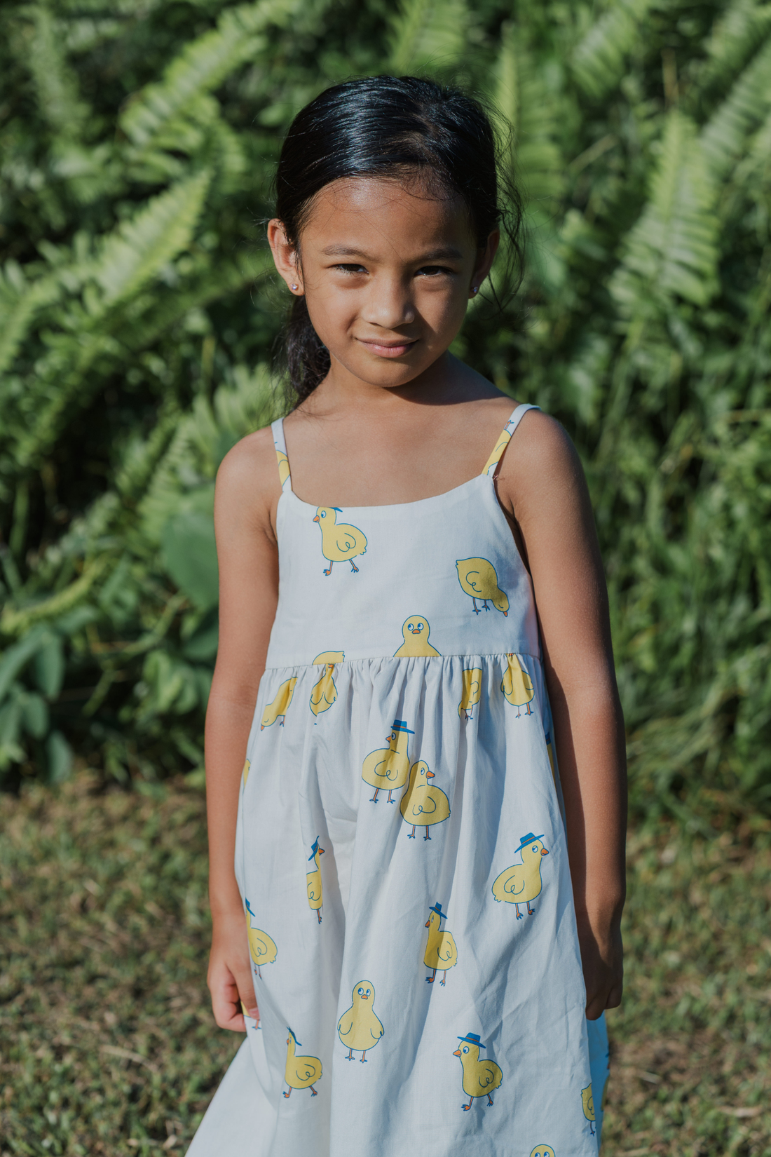 Chicks Cream Midi Dress