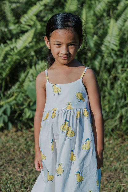 Chicks Cream Midi Dress