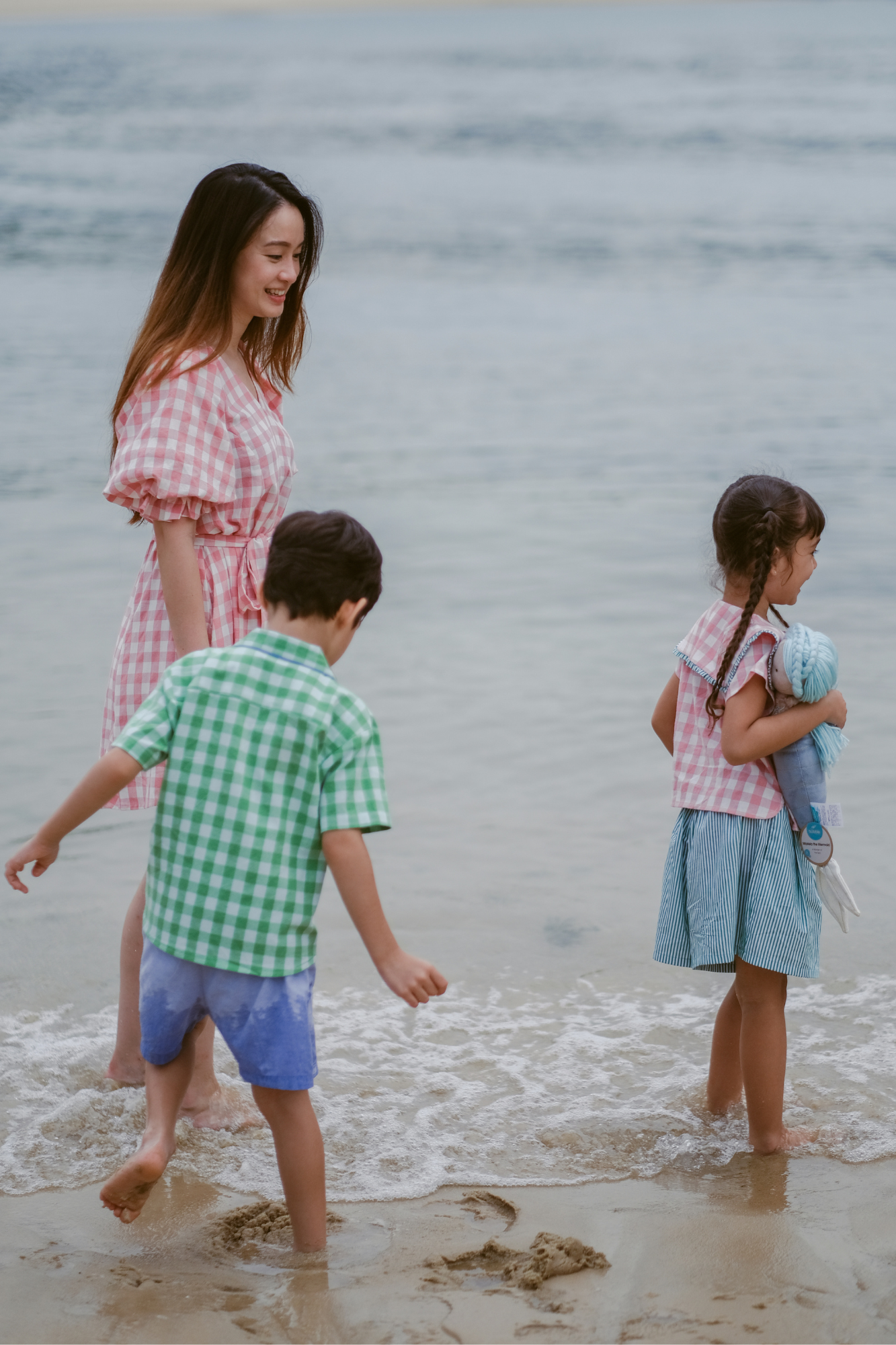 Green Check Relaxed Shirt