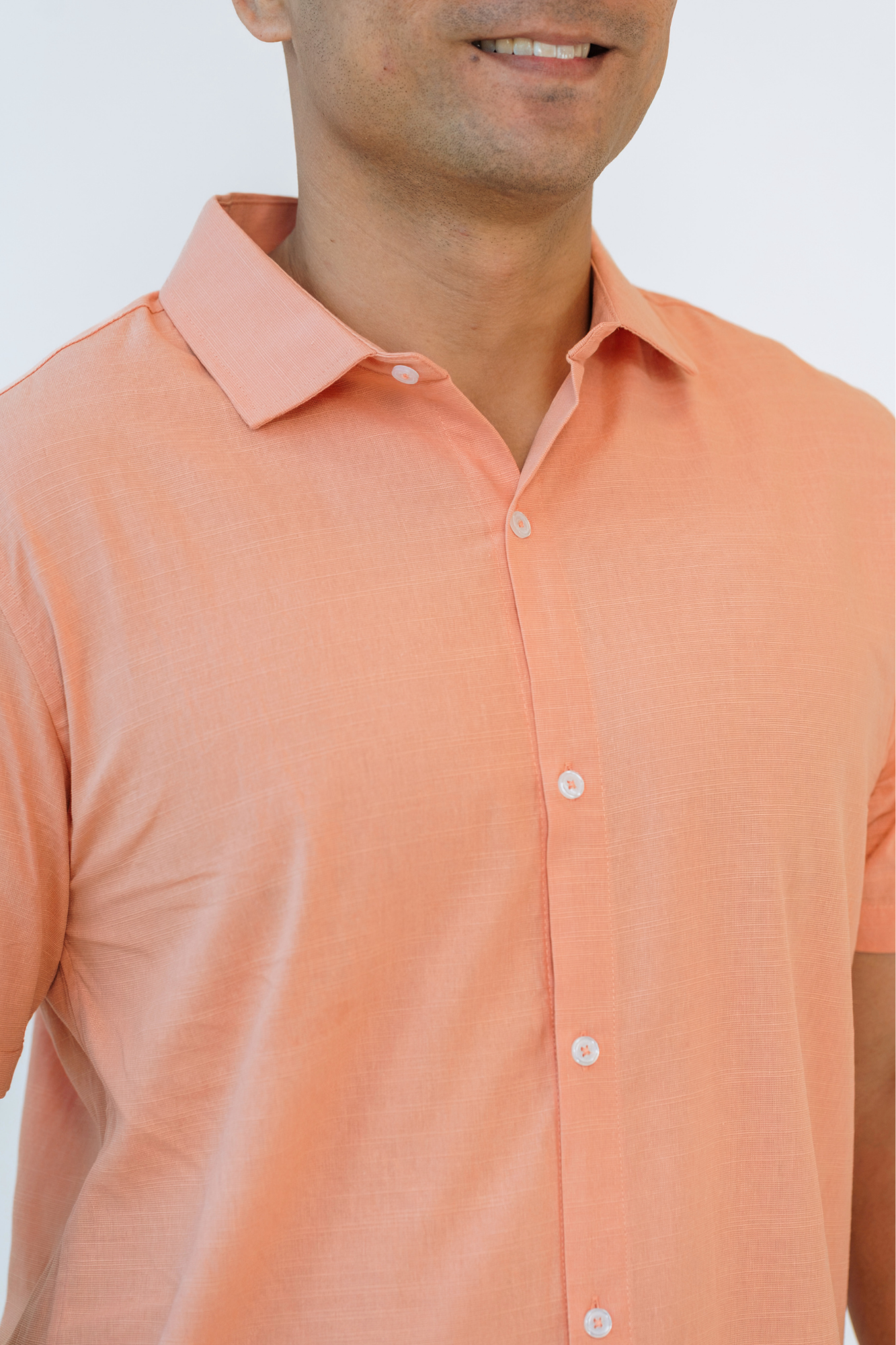 Apricot Mens Collared Shirt