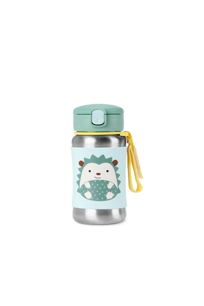 Skip Hop Zoo Stainless Steel Straw Bottle