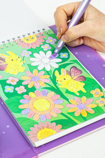 TIGER TRIBE SHIMMER COLOURING SET - LITTLE FAIRYLAND